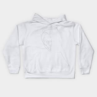 moray eel Kids Hoodie